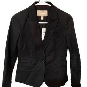 NWT Banana Republic Petite Black Suit Blazer